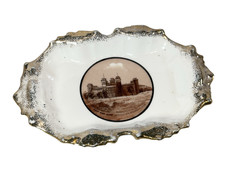 Vtg Antique COLUMBUS, OHIO -  DEAF DUMB INSTITUTION  1900s Souvenir China Dish picture