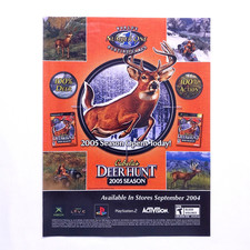 2004 Cabela's Deer Hunt 2005 Season Vintage Print Ad - Ready To Frame Wall Art picture