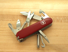 Victorinox Super Tinker 91mm Swiss Army Knife Red Scissors Multi Tool 1.4703 picture