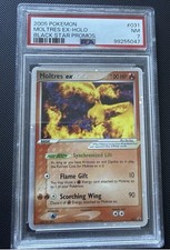 Pokemon Moltres Ex Black Star Promo PSA 7 Near Mint Condition Vintage Card picture