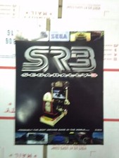 sega rally srb arcade flyer picture