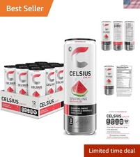 Sparkling Watermelon Energy Drink - Sugar-Free &  Pack of 12 picture