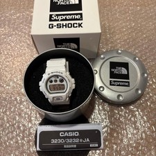 G-SHOCK x THE NORTH FACE Digital Watch White Collaboration Limited Edition picture