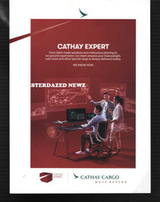 2024 Print Ad for Cathay Cargo 