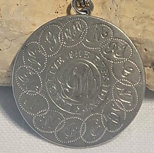 George Washington Stieff Pewter Pendant LONG LIVE THE PRESIDENT Smithsonian picture
