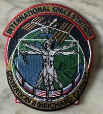 Rare NASA Collectible GENERATION II RICHARD GARRIOTT 2008 SPACE PATCH VG picture