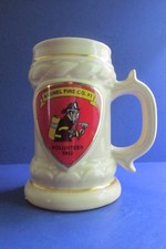 Vintage Avenel Fire Co. #1 75th Anniversary 1913-1988 Cup Mug Beer Stein picture