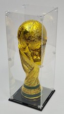 Lionel Messi FIFA World Cup hand signed W/COA +acrylic cube picture
