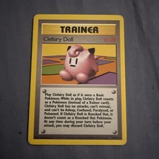 Vintage Pokemon TCG Base Set Clefairy Doll 70/102 Rare Unlimited 1999 WOTC LP picture