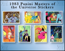 1983 Panini Masters of the Universe Stickers (1-216) / Pick Cards /Buy2+ Save10% picture