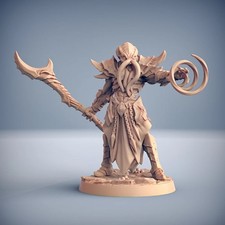 Predator's Eye Octopus Lord DnD Dungeon Chess Model Resin Figure 2 - Height 40mm picture