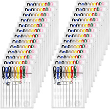 60 Boxes Quick Fix Sewing Kit Pre Threaded Needle Travel Kit Personal picture