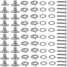 30 Sets Twist Lock Fasteners Twist Lock Common Sense Fastener 304 Stainless S... picture