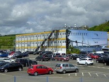 Photo 6x4 Forth Crossing Bridge Constructors Compound, Rosyth Inverkeithi c2017 picture