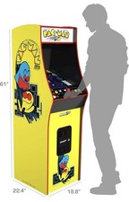 PAC-MAN Deluxe Arcade Machine 14 Classic Games 17 Inch Screen (WE SHIP OVERSEAS  picture
