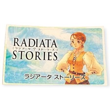 Sony PlayStation 2 PS2 Radiata Stories 2005 Memory Card Sticker Mag Promo picture