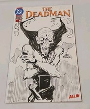 The Deadman #1 Blank Sketch Sian Mandrake Original Deadman Sketch & Signature picture