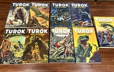 Turok, Son of Stone Volumes 1-9. All First Editions *Good To Very Good* picture