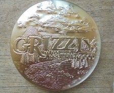 2007 Grizzly Premium Metal Snuff Can Lid 