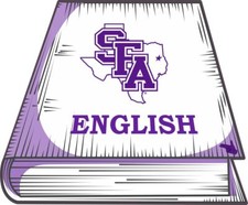 StickerTalk Officially Licensed SFA English Vinyl Sticker, 4 inches x 3.3 inches picture