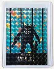 Bioshock Limited Edition Artist Signed “Welcome To Rapture” Refractor Card 1/1 picture
