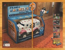 2001 Twisted Metal: Small Brawl PS1 Playstation 1 Vintage Print Ad/Poster Art picture