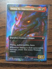 Smaug The Impenetrable - Non Foil - The Hobbit - MTG HOC 009 picture