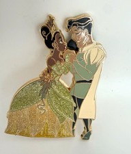 Rare Disney WDI Dancing Princesses Tiana & Prince Naveen Pin LE 250 – 2016 picture