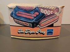 Vintage Mirro The Triple Play Electric Hot Dog Steamer M-0381 w/ Box picture