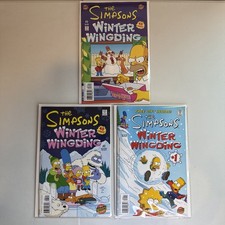 Simpsons Winter Wingding #1-3 (2006 2007 2008) Homer Simpson Comics picture