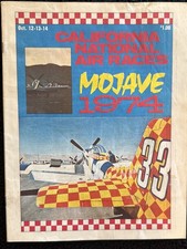 October 1974 California National Air Races, Mojave CA, Official Air Show Program picture
