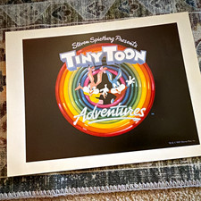 Warner Bros. Tiny Toon Adventures Print Babs Bunny & Buster Bunny 1989 picture