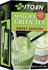 Ito En Sweet Matcha Powder Sticks, 10 Sticks 4.2 Ounce (Pack of 1) picture