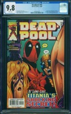 Deadpool #45 CGC 9.8 WP 2000 Marvel (Loki & Taskmaster App) (Last Priest Issue) picture