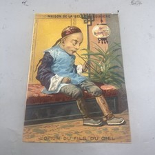 Small Opium Smokers Advertisement Card For Parisian Department Store picture