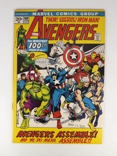 The Avengers #100 Marvel Comics 1972 Barry Windsor-Smith Cover Bronze Age VG/FN picture