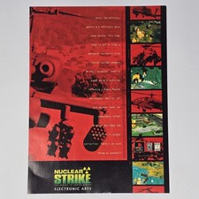 Nuclear Strike PlayStation PS1 Assault Vehicles Print Ad/Poster picture