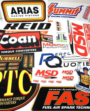15 LARGE Stickers Decals Grab Bag Drag Race Racing NHRA Nascar Street Outlaws picture