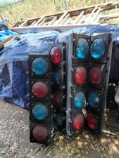 FULLY FUNCTIONAL ECONOLITE TRAFFIC LIGHT SIGNAL WITH A PROGRAMMABLE SEQUENCER  picture