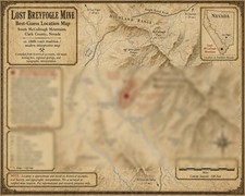 121 Lost Breyfogle Mine in Nevada Treasure Map - Best Location Revealed picture
