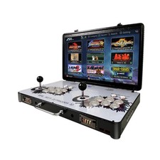 Portable 20000 in 1 Metal Box 3D Arcade Game Console, 22 inch Screen Retro El... picture