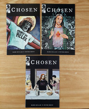 CHOSEN #1-3 SET DARK HORSE (2004) Mark Millar American Jesus Nm Netflix picture