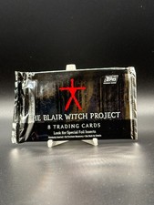 The Blair Witch Project 1999 Topps Movie SEALED 8 Card Wax Pack picture