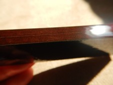 Vintage Mottled Brown Paper Phenolic/Micarta (N0172) picture