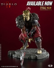 McFarlane Diablo IV Barbarian 6 Inch Posed Collectible Statue Toy picture