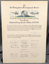 1954 Aerospace Military Aviation Autographs ANDB Calligraphy Manuscript Cold War picture