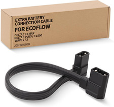 Delta Extra Battery Cable for Ecoflow Delta 2, Delta 2 Max, Delta 3 | Connects E picture