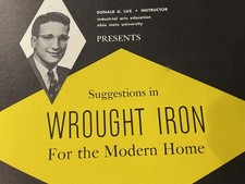 Suggestions In Wrought Iron For The Modern Home Circa 1960 / 8 Projects Folder picture