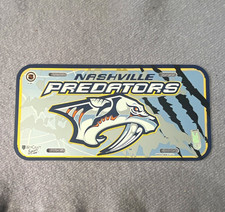 Nashville Predators NHL WinCraft License Plate Vintage Style Hockey Metal Tag picture