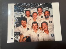 Vintage JSC NASA Kodak Photo Red Serial STS075-772-020 Crew Pic STS-75 picture